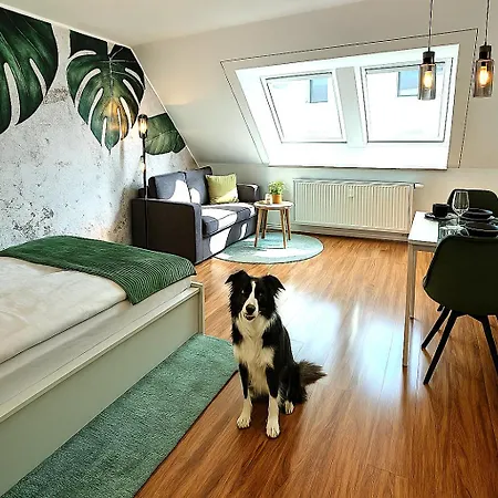Homely Stay Serenity Greens - Stylisch Studio-Apartment With Kitchen - 10 Min To Central Station, Pet Friendly
